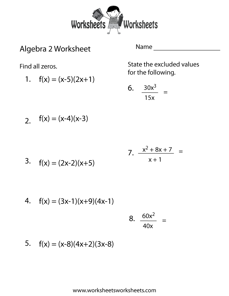 10 Best Algebra Worksheets Ideas Algebra Worksheets Algebra 