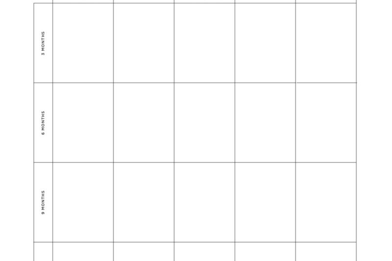 2020 Goal Setting Worksheet Free Printable