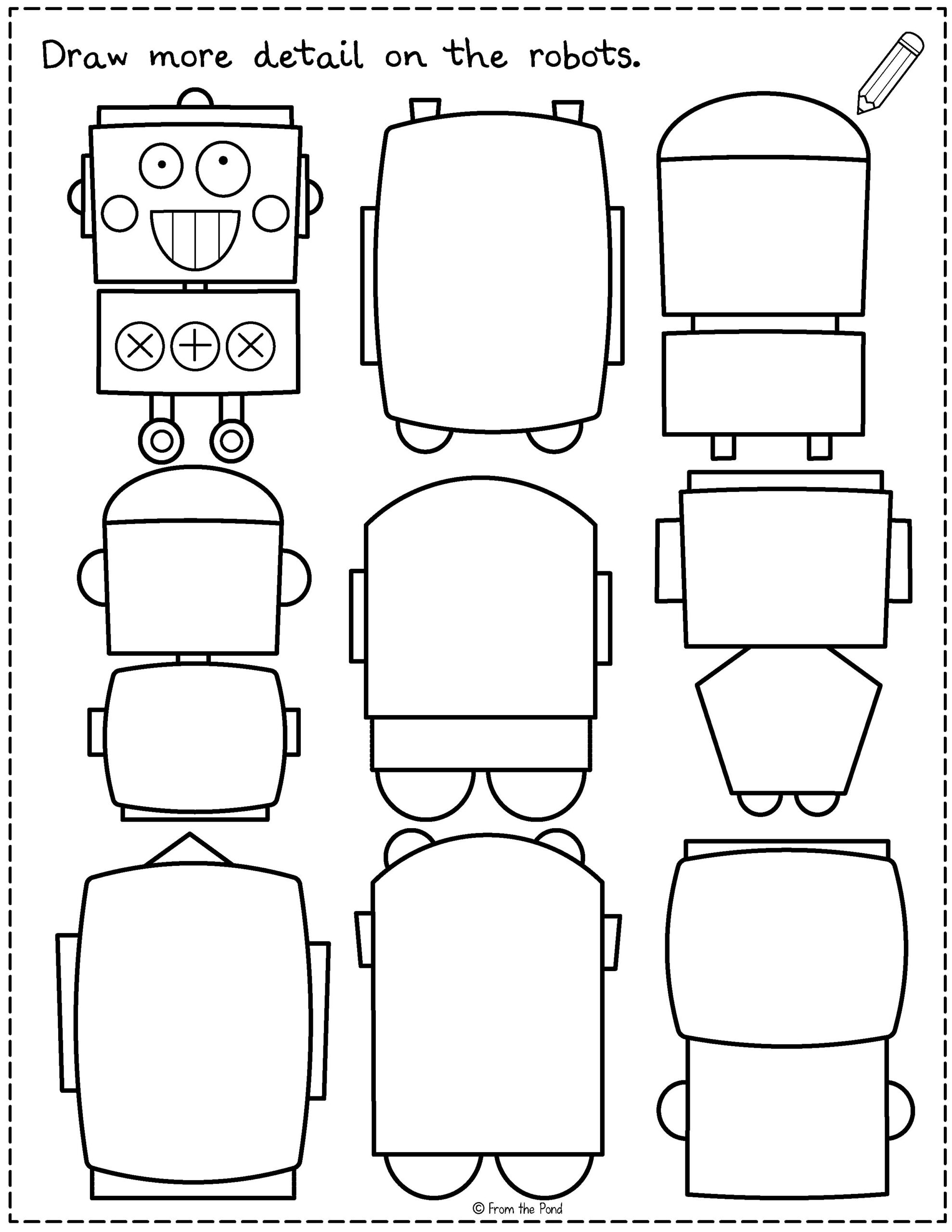 10 Imagination Workout Art Pages Ideas In 2025 Art Worksheets 