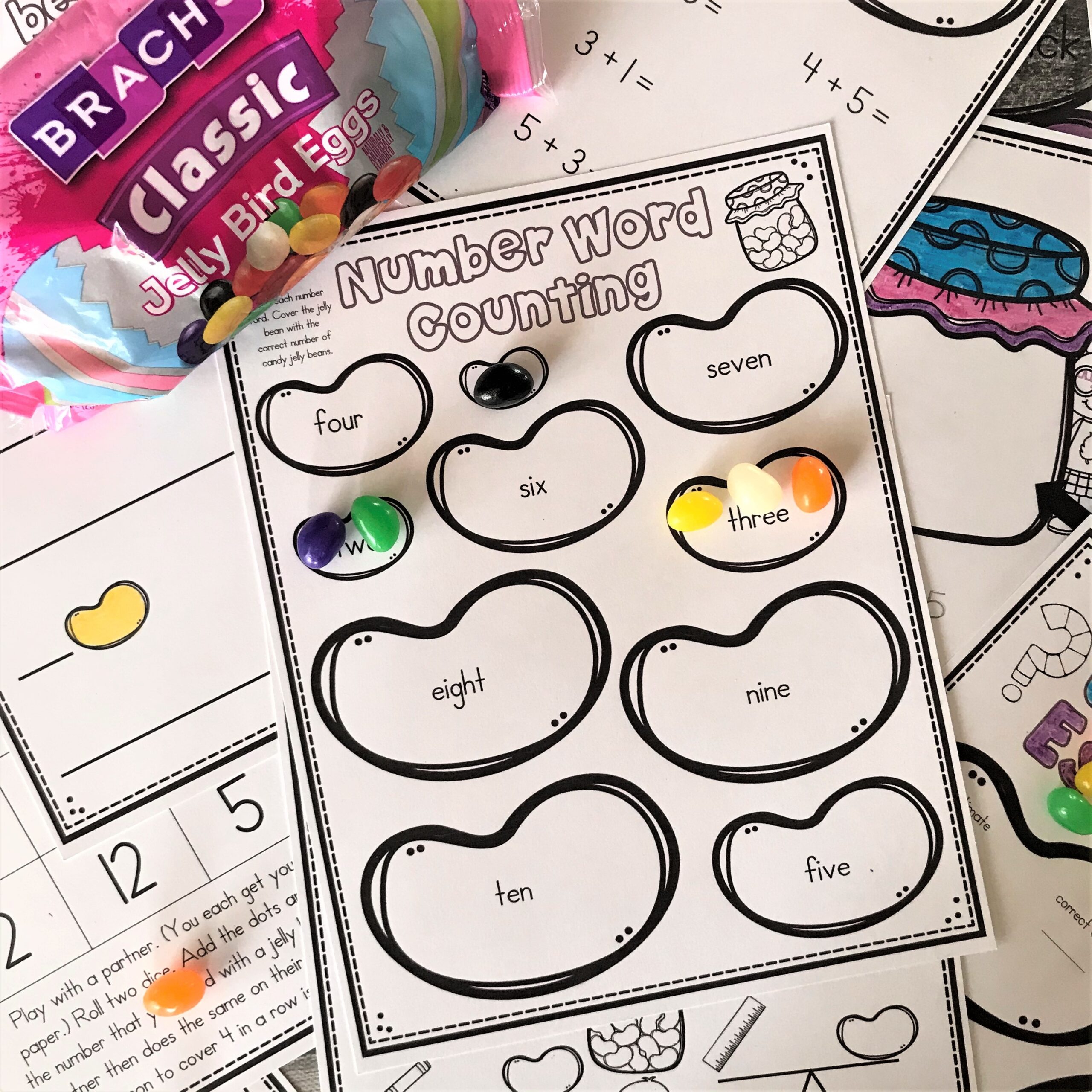 10 Jelly Bean Math Activities Kindergarten Creations