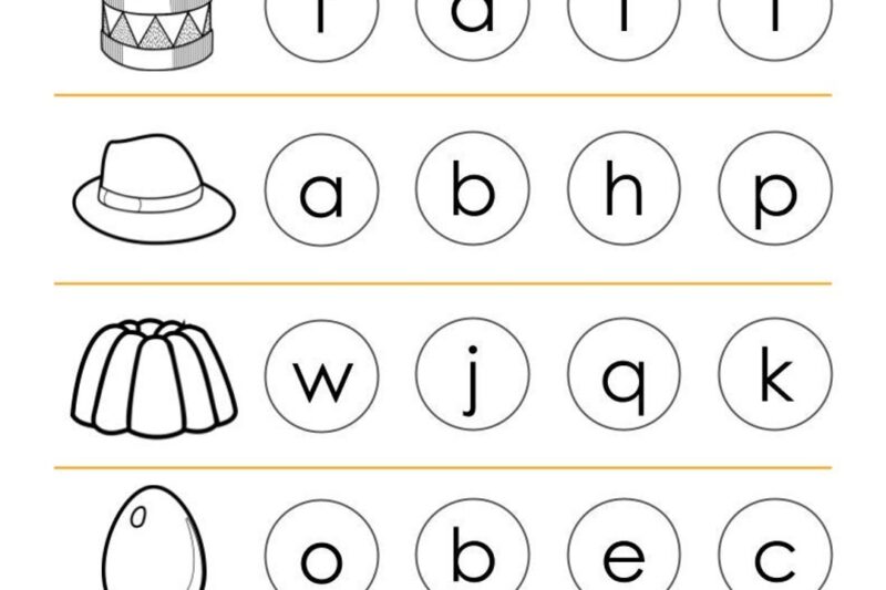 Preschool Printable Alphabet Letters