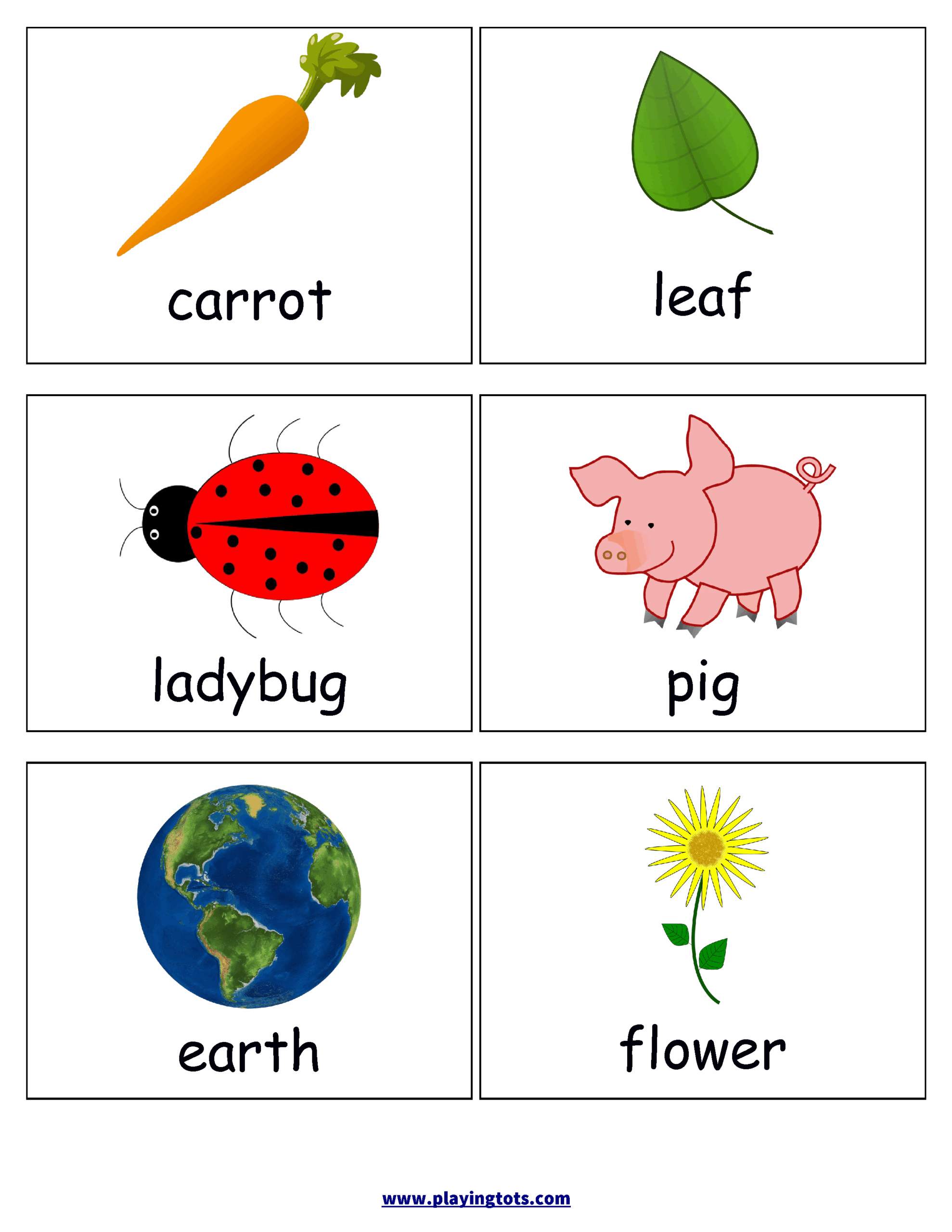 10 Vocab Ideas Printable Flash Cards Baby Flash Cards 