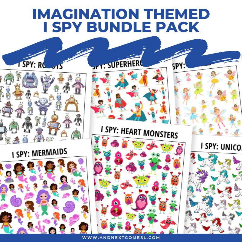 100 Awesome Printable I Spy Games For Kids And Next Comes L 