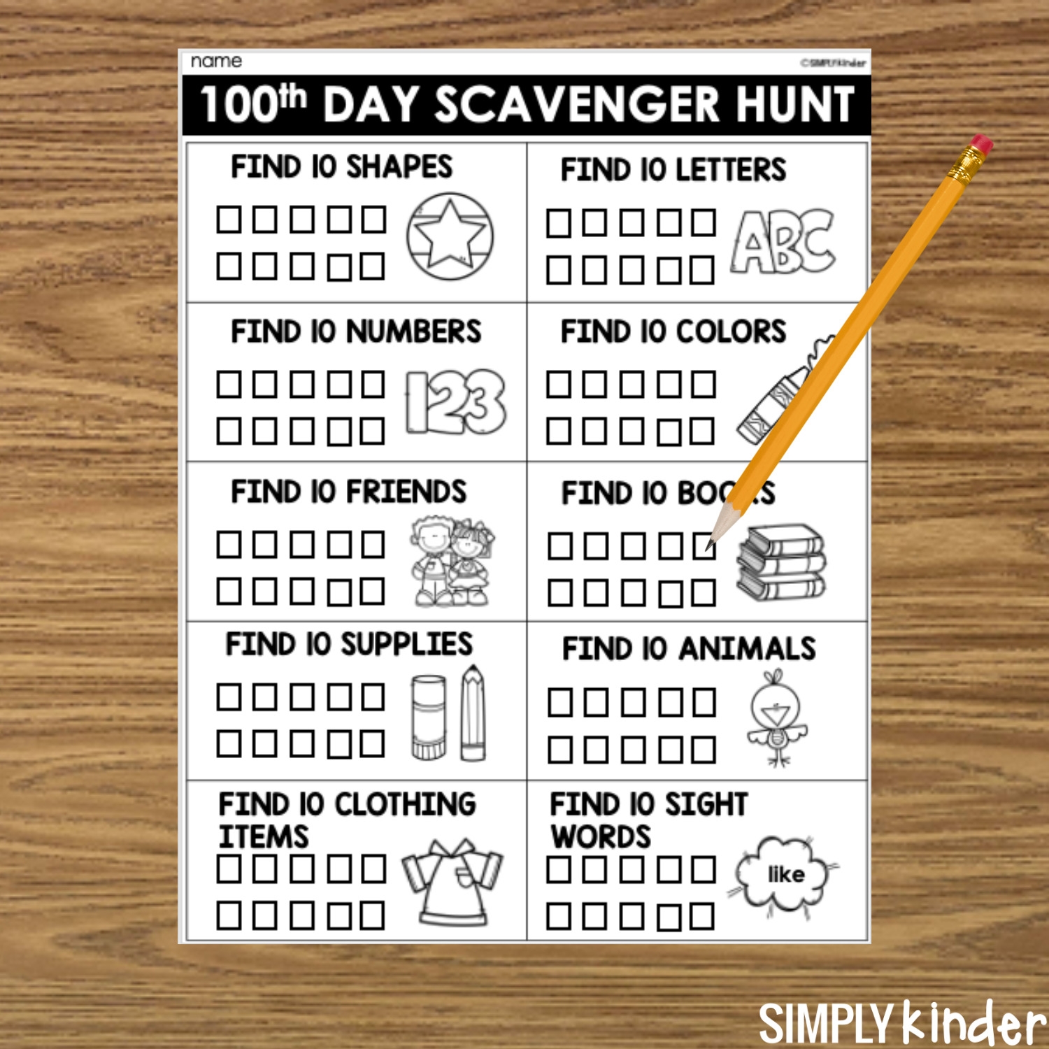 100th Day Of School Ideas Simply Kinder