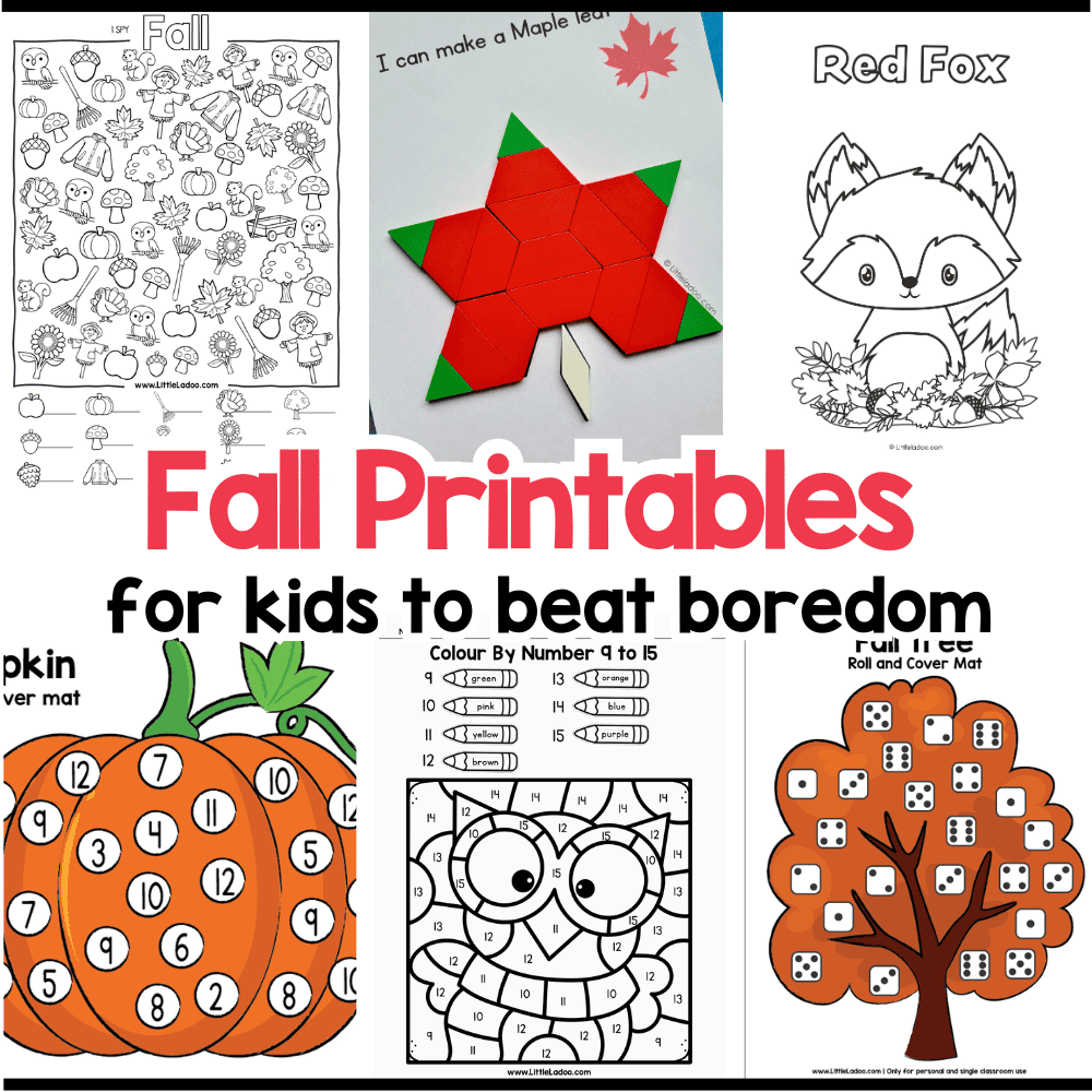 Free Printable Fall Activities For Preschoolers Free Printable Fall Activities For Preschoolers