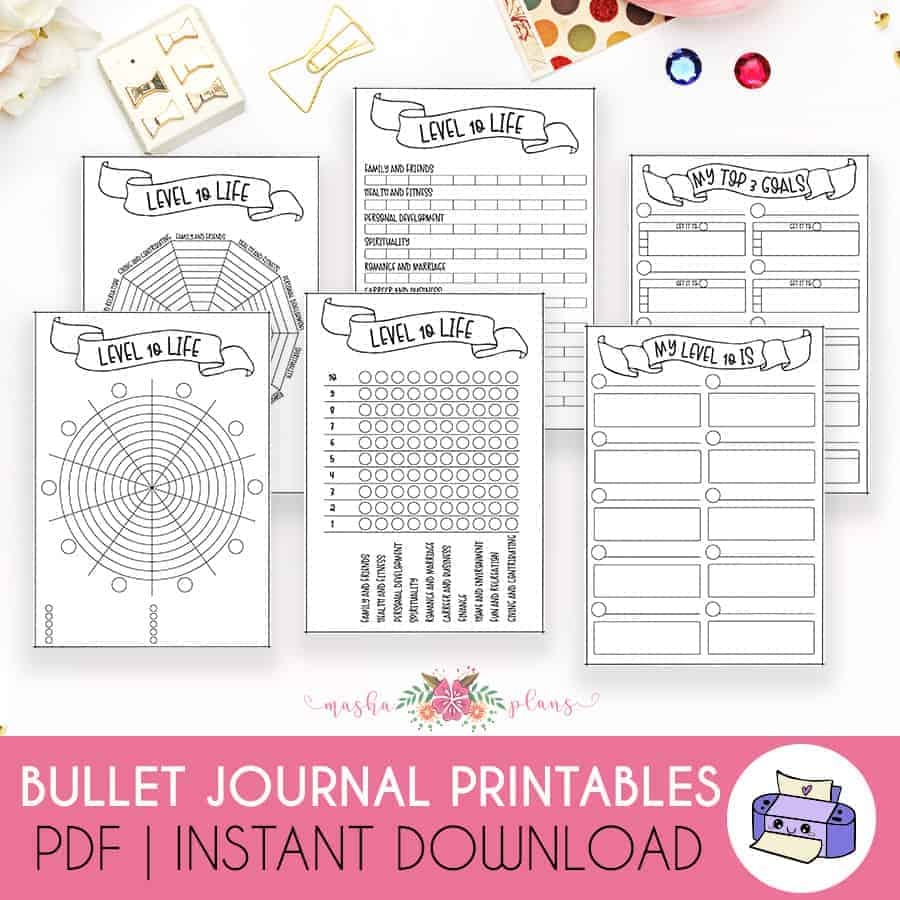 13 Useful And Creative Level 10 Life Bullet Journal Page Ideas 13 Useful And Creative Level 10 Life Bullet Journal Page Ideas