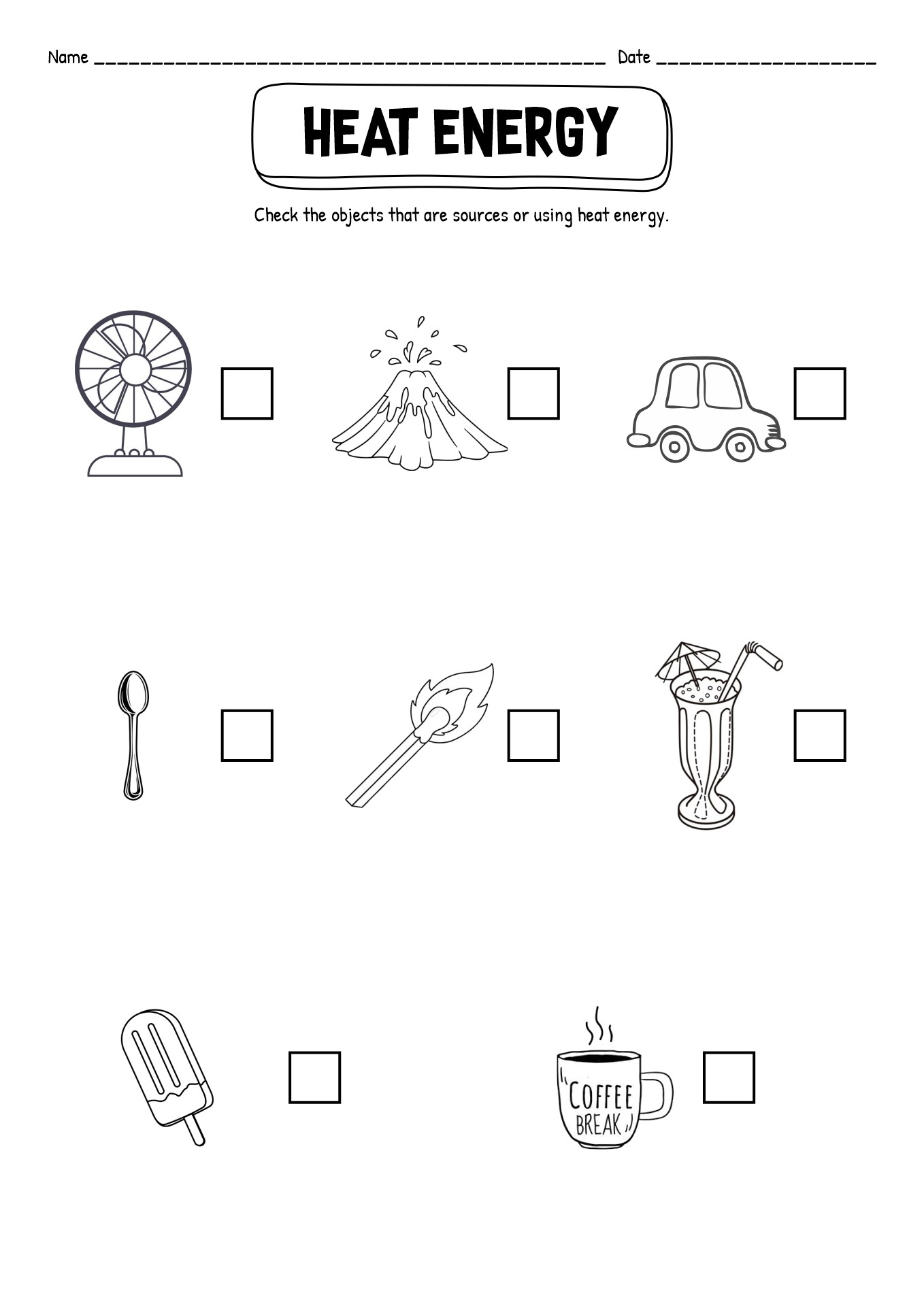 14 Energy Light Heat Sound Worksheets Free PDF At Worksheeto