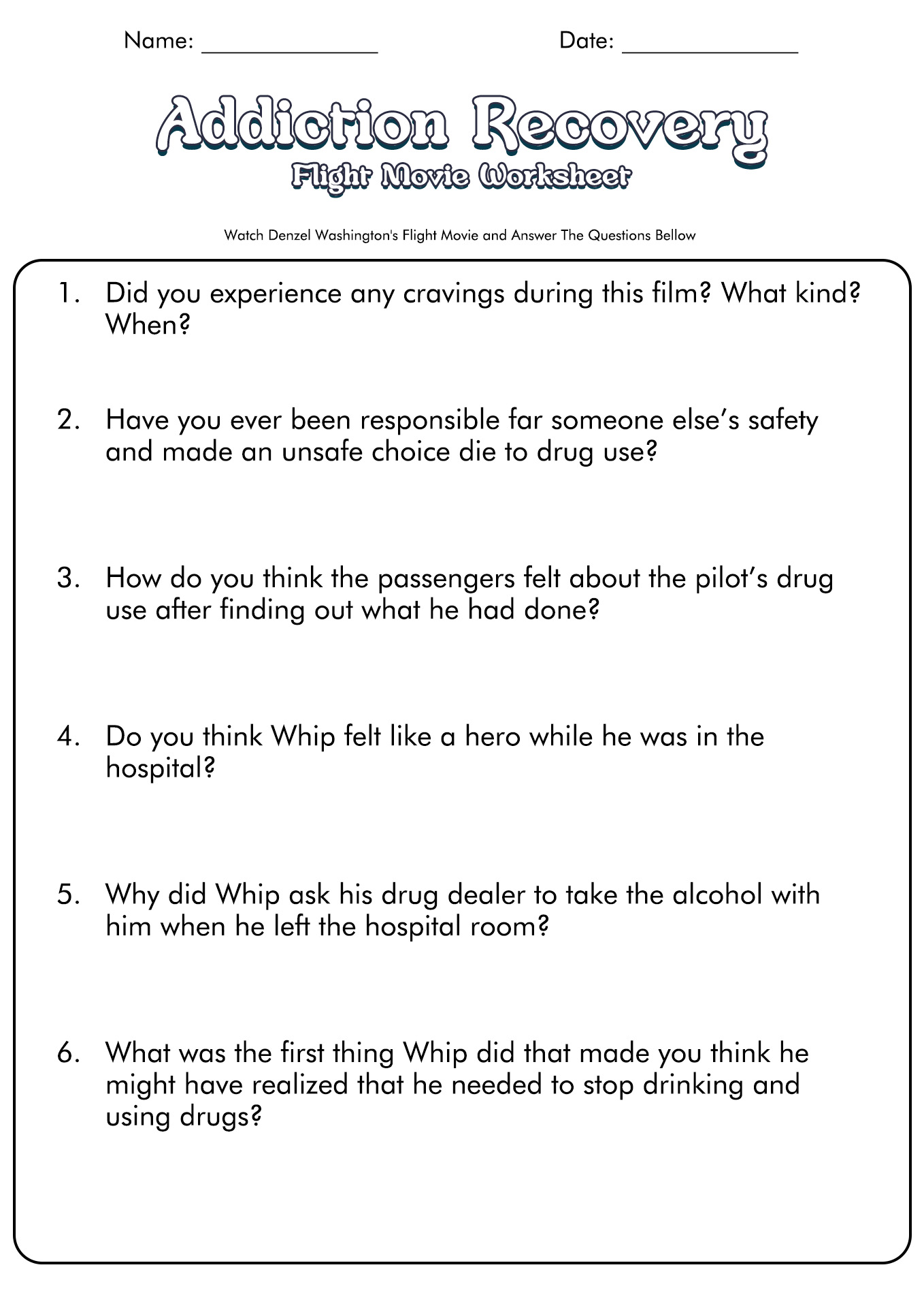 15 12 Step Recovery Worksheets Free PDF At Worksheeto Worksheets Library 15 12 Step Recovery Worksheets Free PDF At Worksheeto Worksheets Library