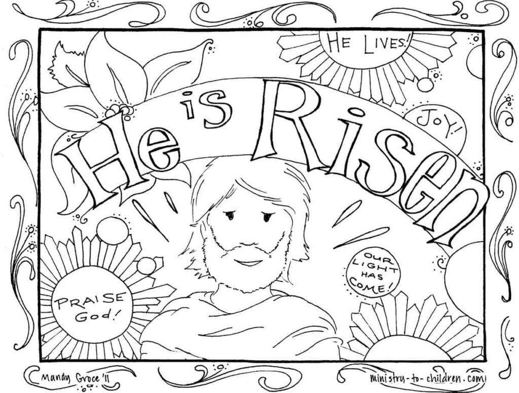 Free easter religious printables for preschoolers worksheets template