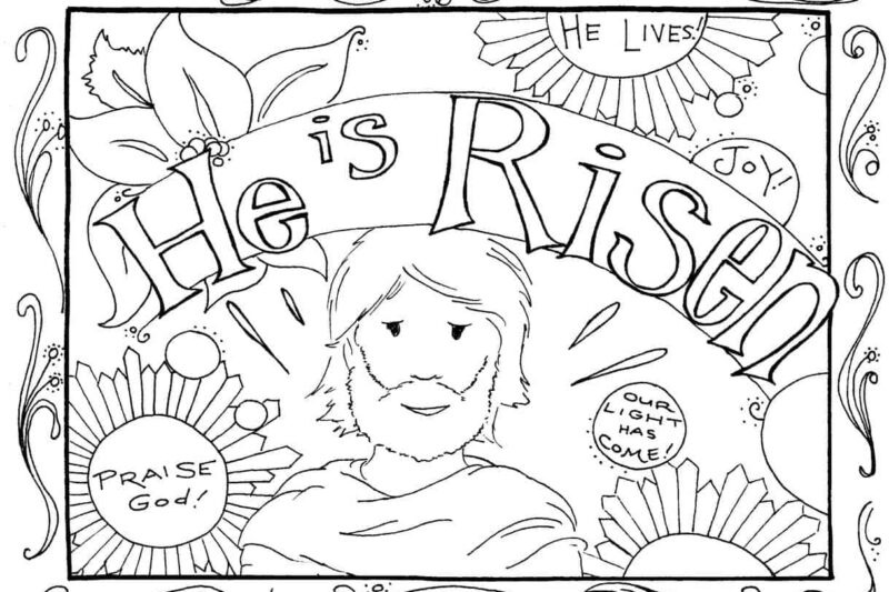 Free Easter Religious Printables For Preschoolers