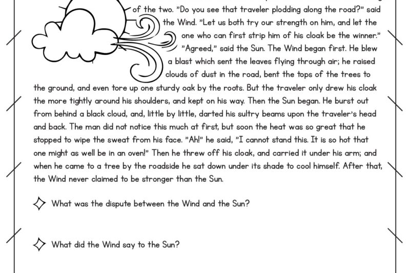 4th Grade Free Reading Comprehension Worksheets