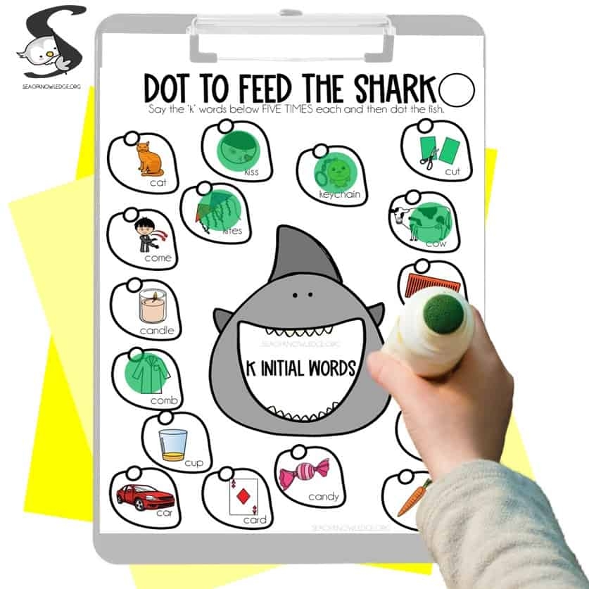 Free Printable Articulation Worksheets