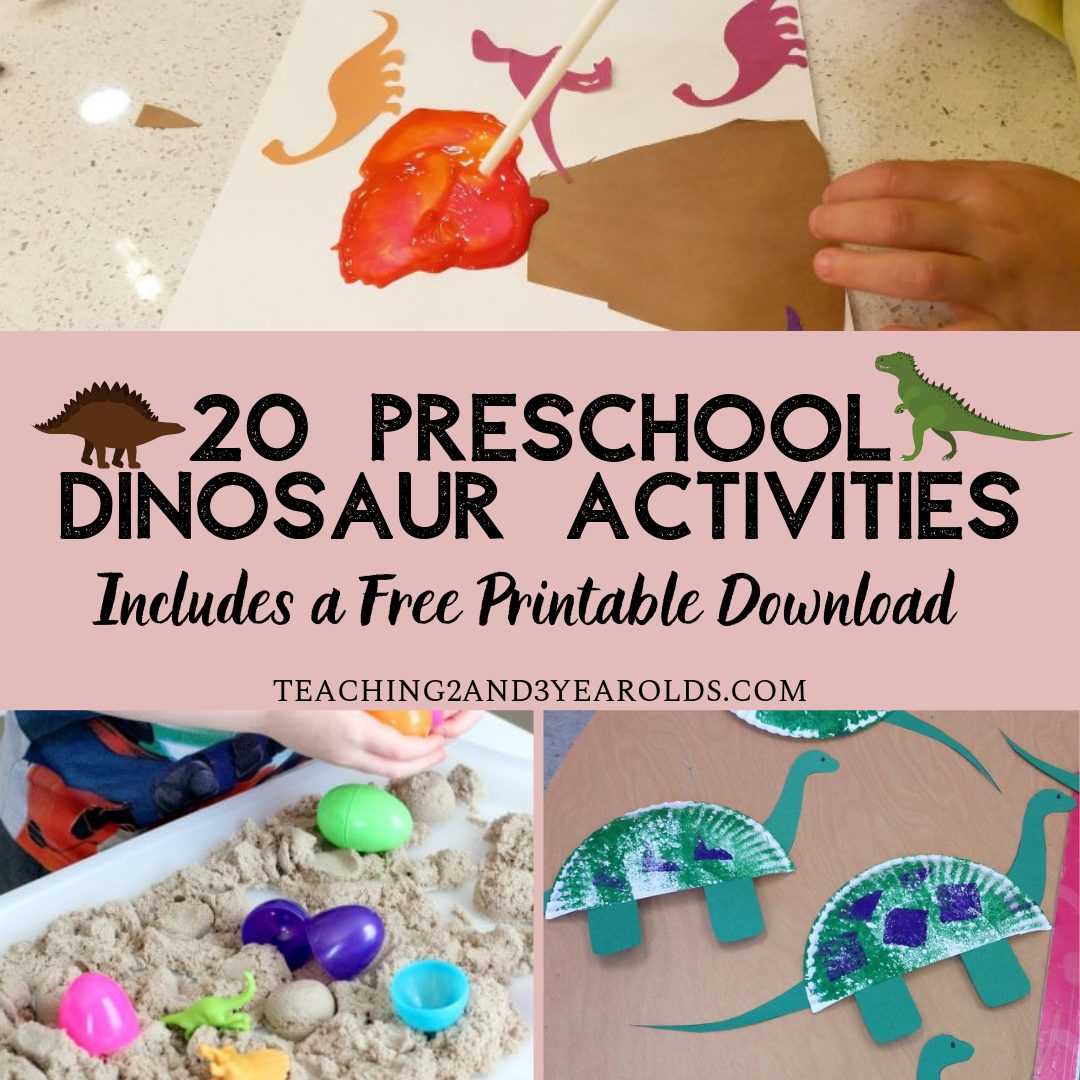 20 Preschool Dinosaur Activities That Are Fun 