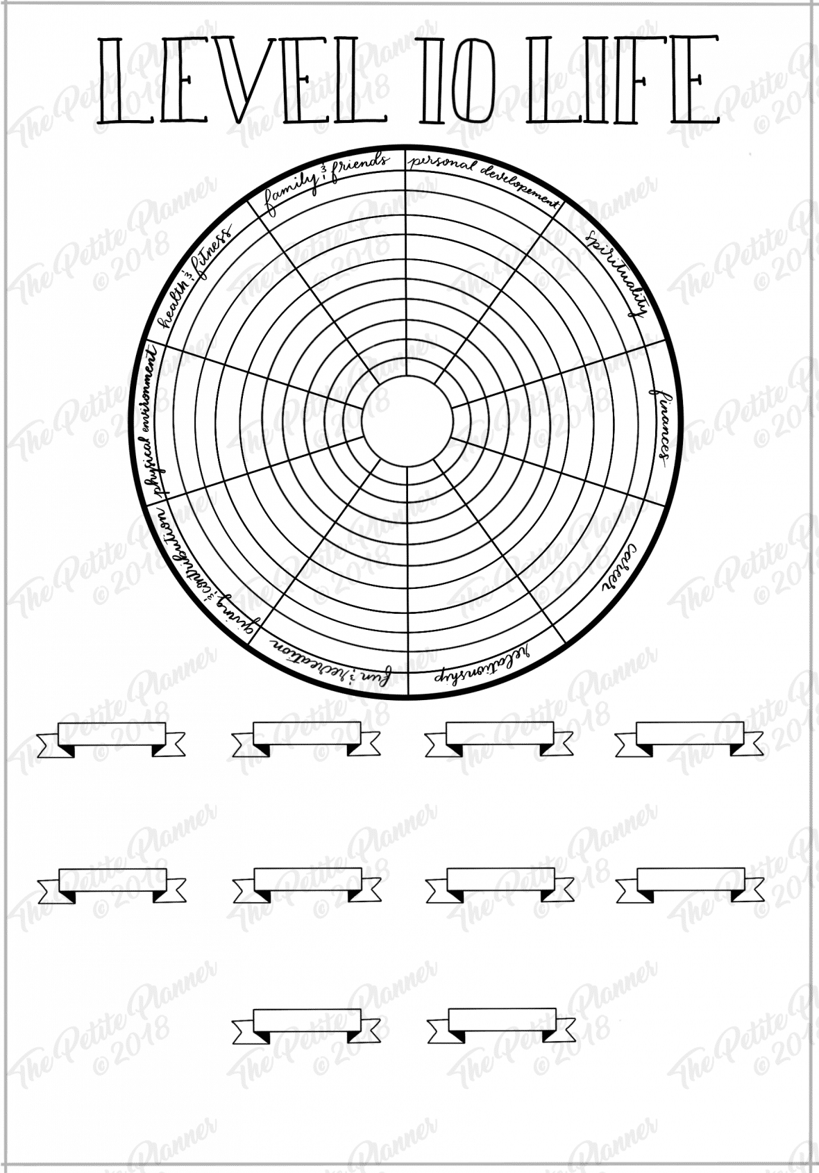 2019 Goals U0026 Level 10 Life Printable Pack 2019 Goals U0026 Level 10 Life Printable Pack