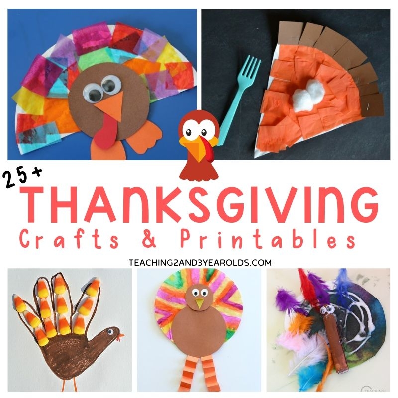 Free Thanksgiving Crafts Printables Preschool