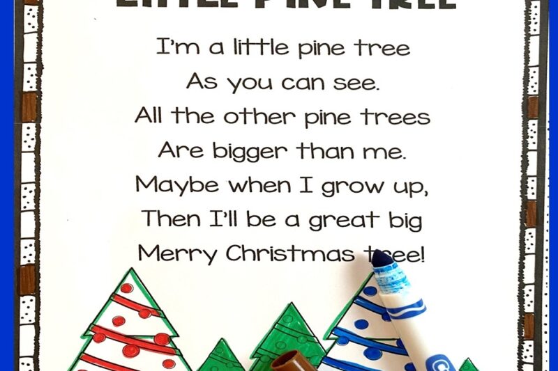 Free Printable Christmas Poem For Preschool