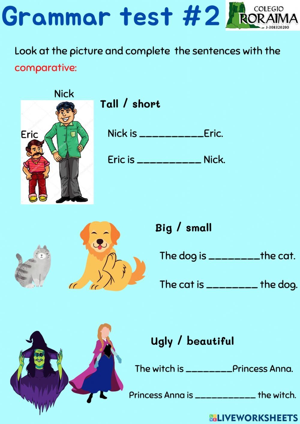 2nd Grade Grammar Worksheets Free Printable