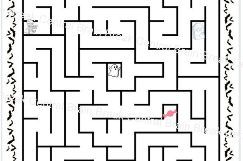 2nd Grade Maze Worksheets