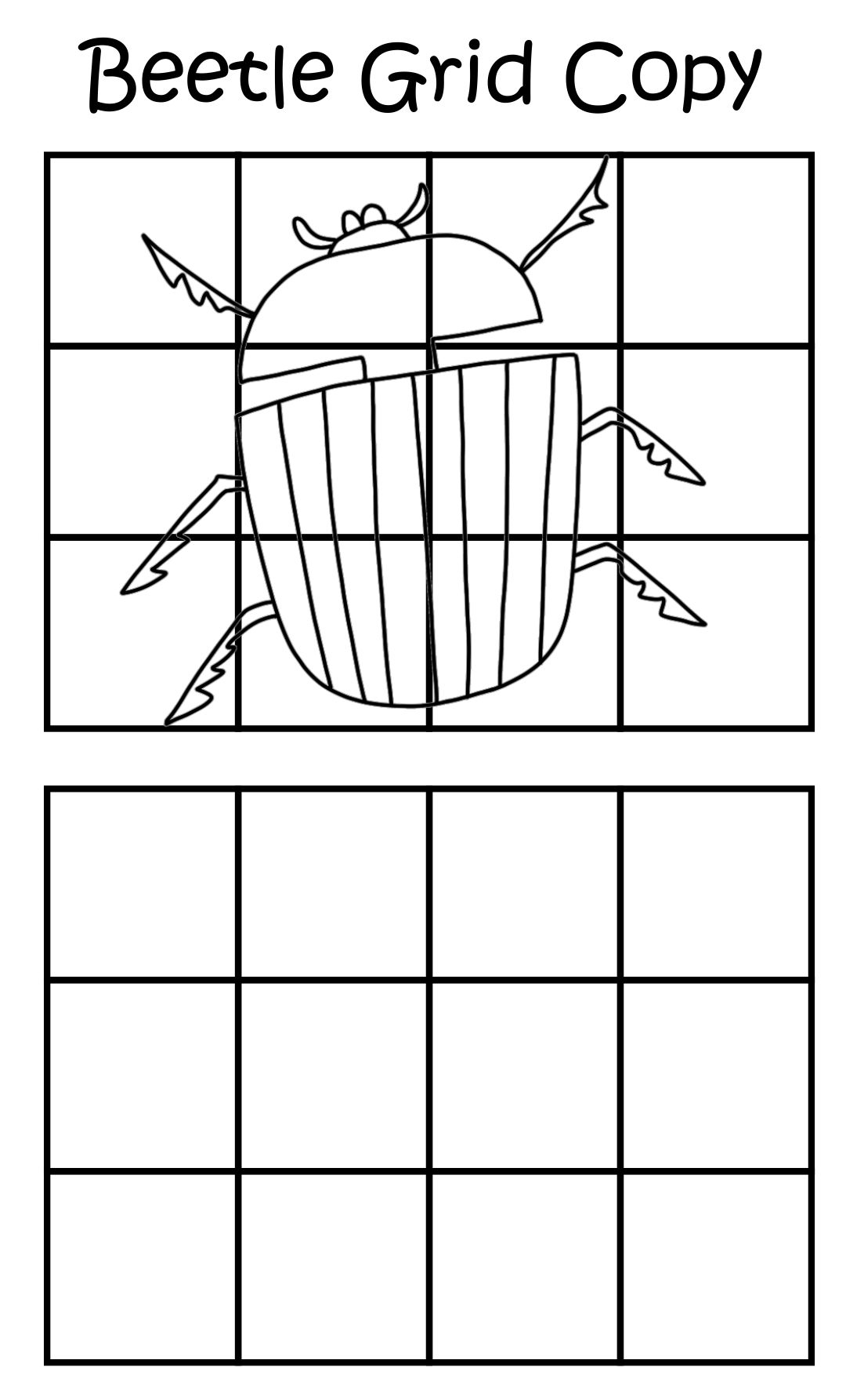 30 Free Printable Grid Drawing Worksheets For All Ages 