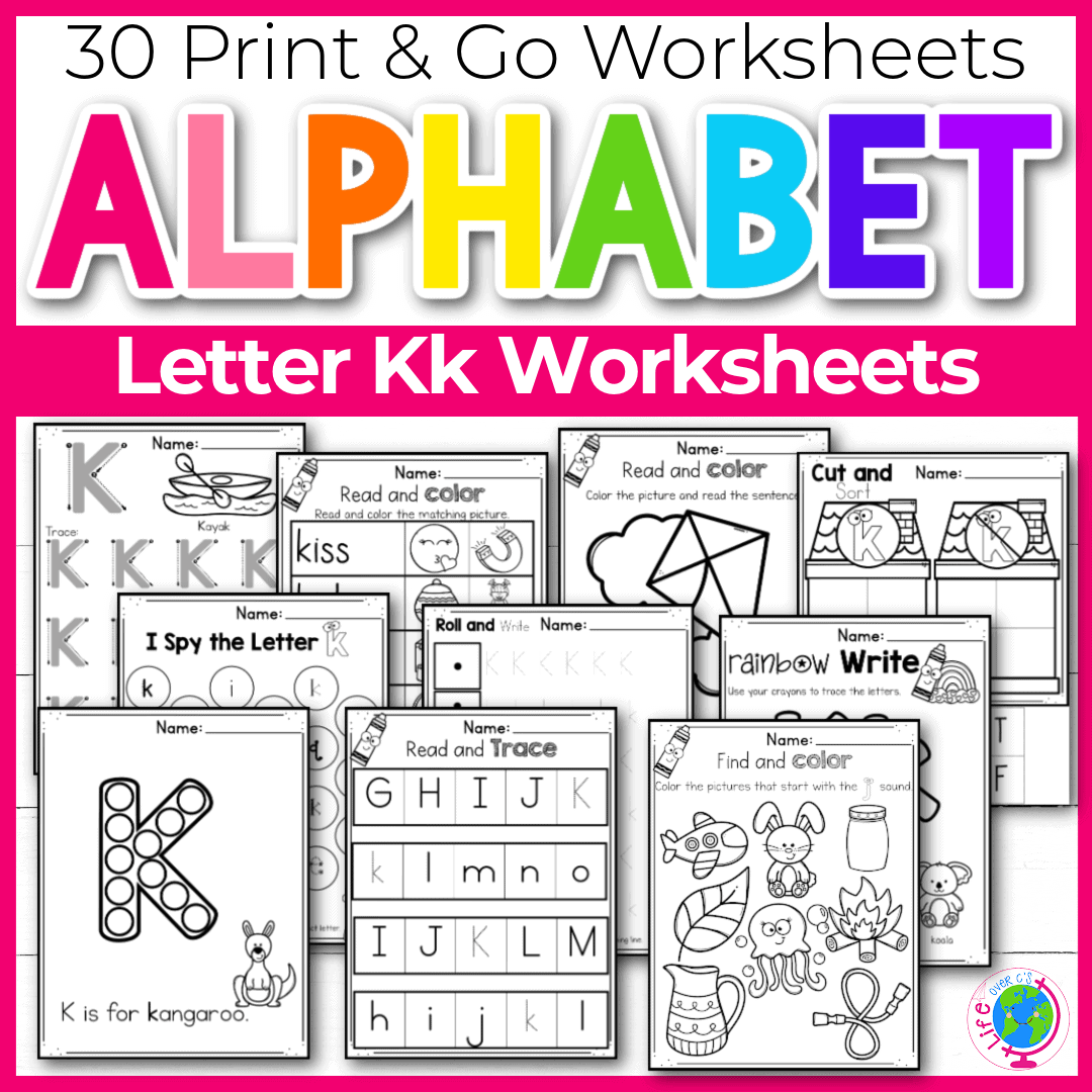 Free Kindergarten Letter K Worksheets Free Kindergarten Letter K Worksheets