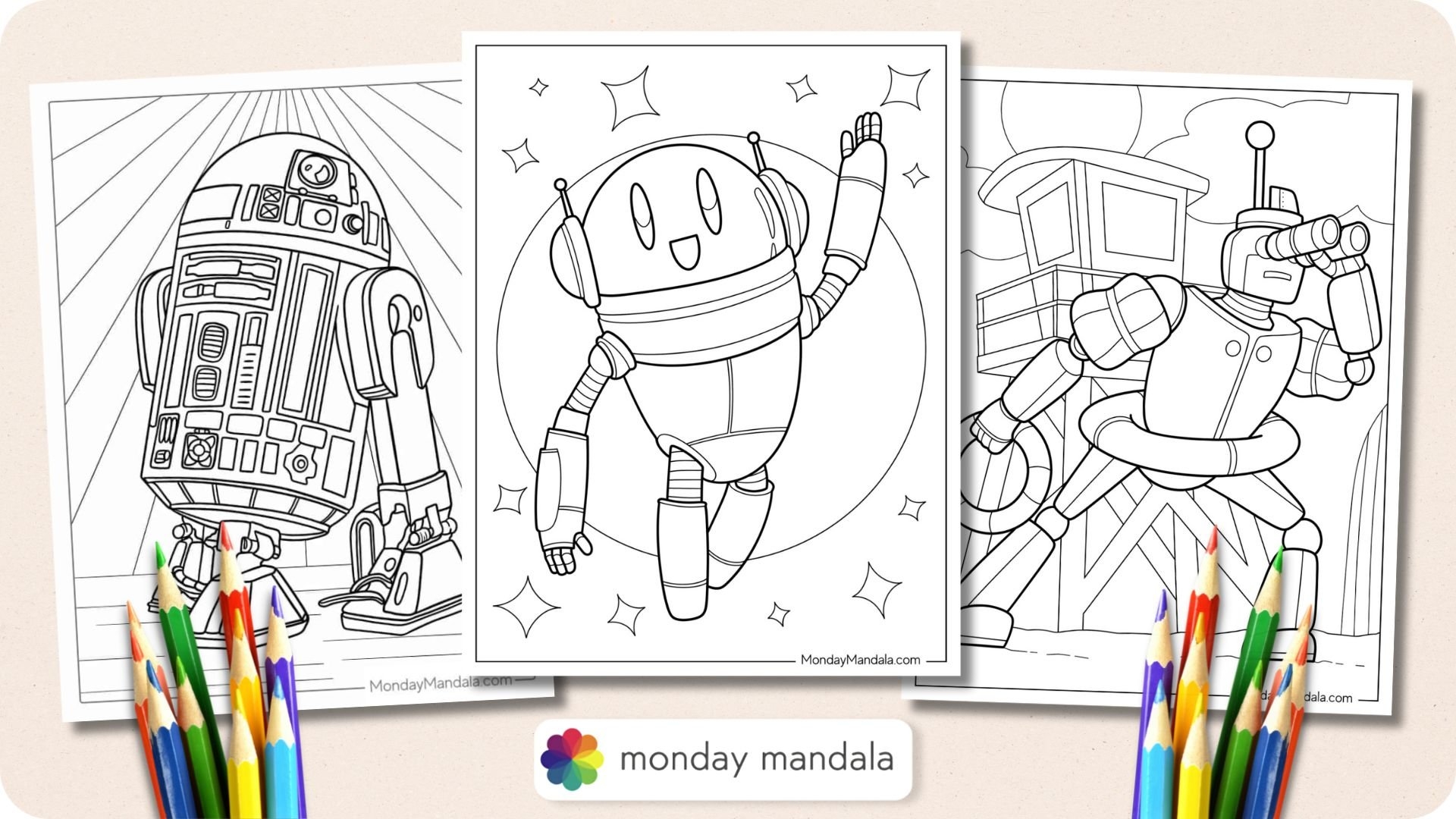Free Printable Robot Worksheets