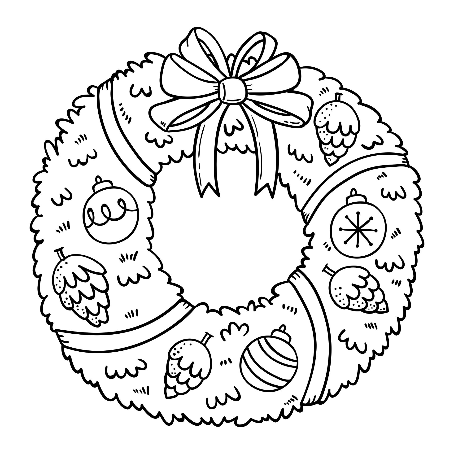 Printable Christmas Coloring Pages For Preschool