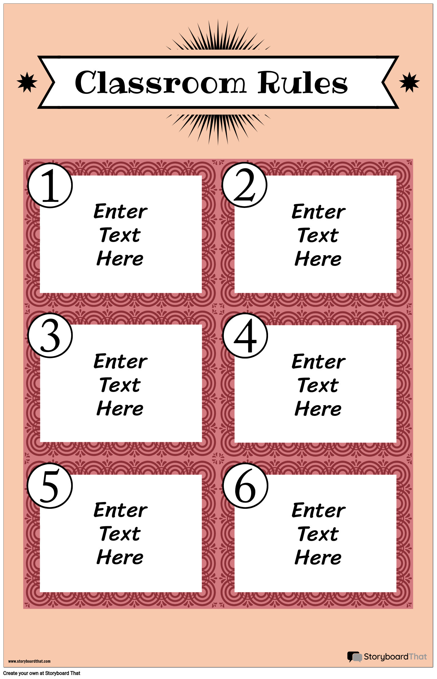 Free Printable Classroom Rules Worksheets