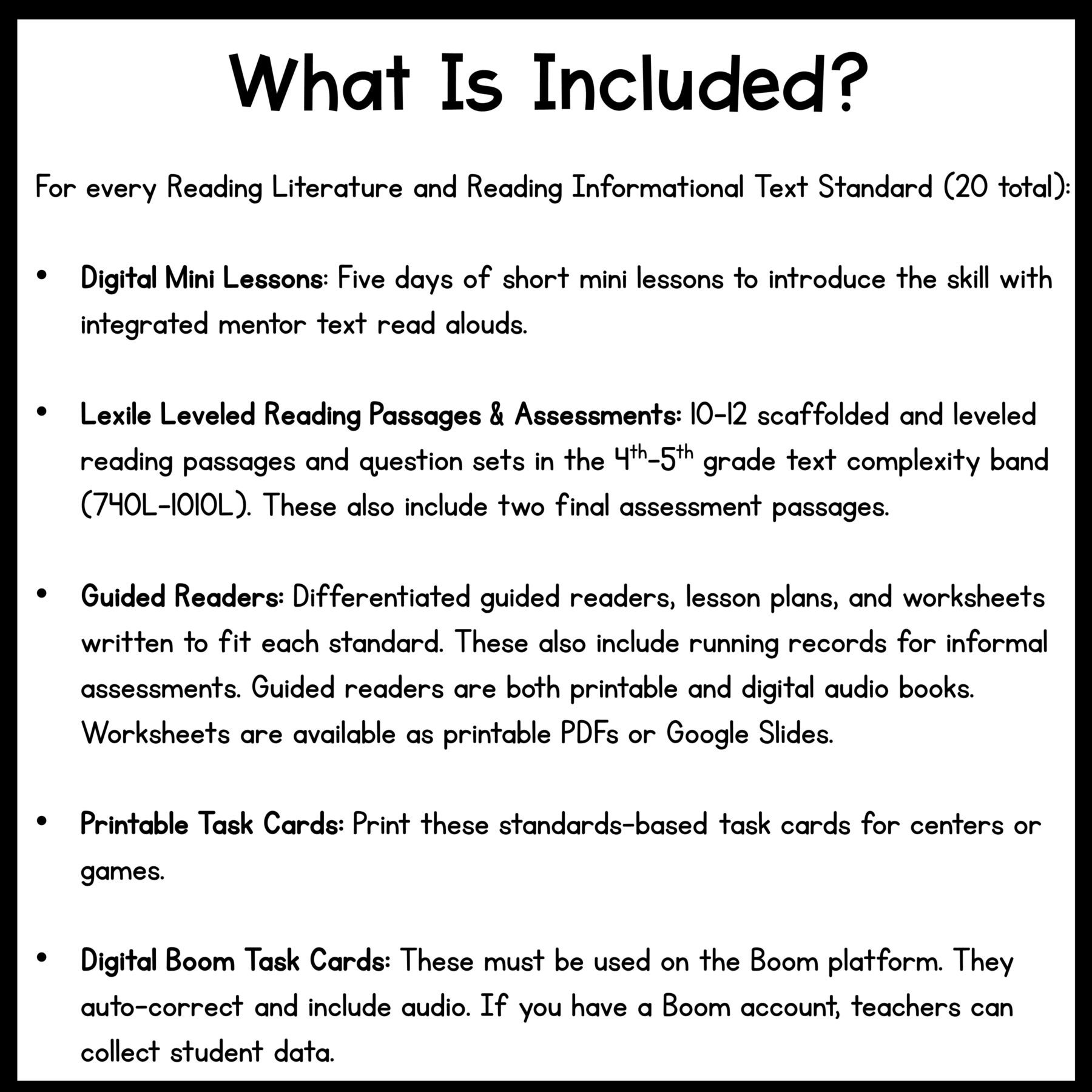 4th Grade Reading Comprehension Curriculum Full Year Bundle Digital U0026 Print 4th Grade Reading Comprehension Curriculum Full Year Bundle Digital U0026 Print