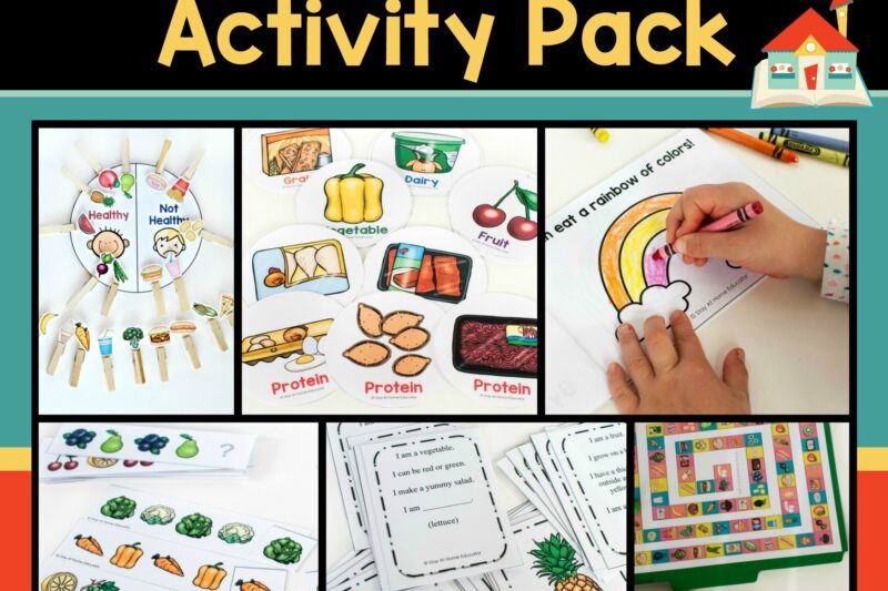 Nutritional Printable Lesson Plans For Preschool