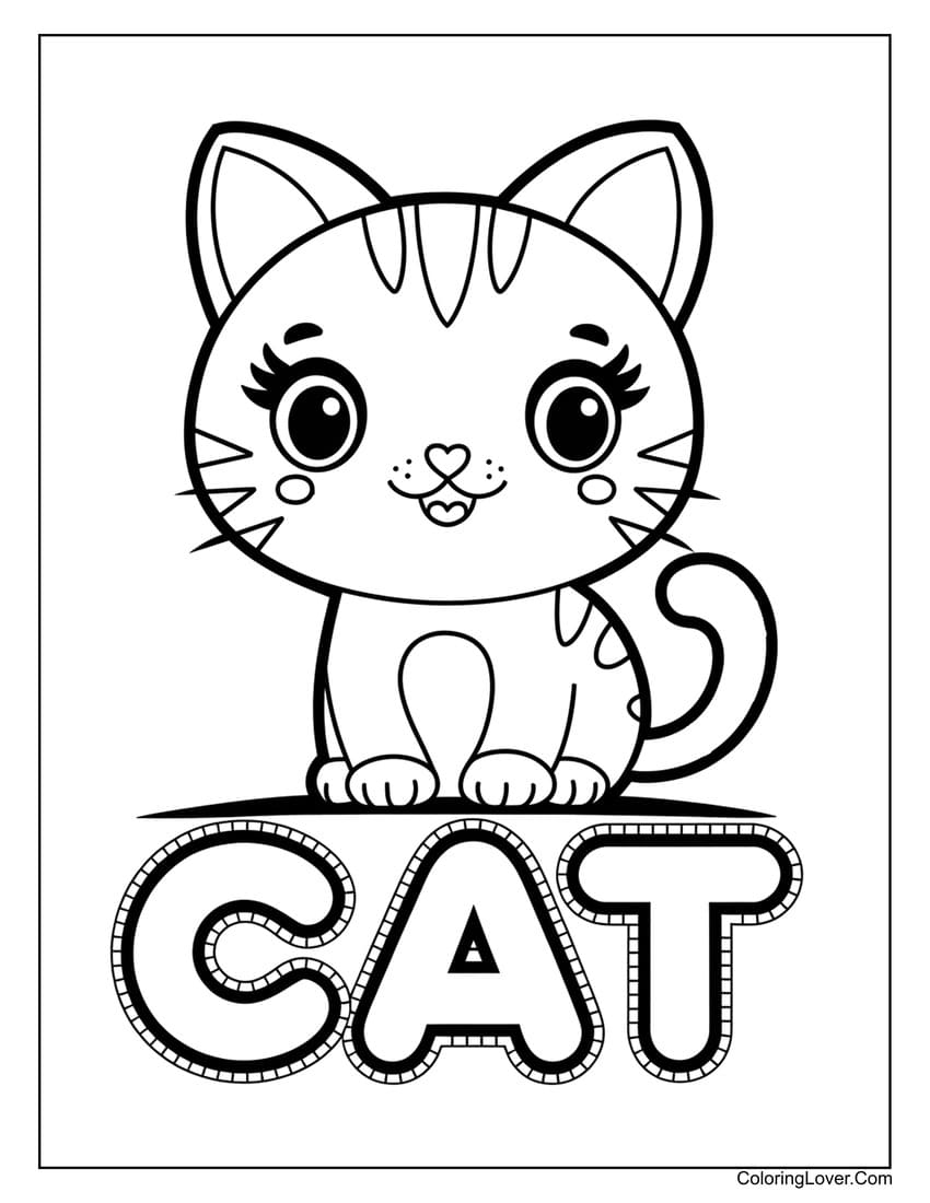 78 Preschool Coloring Pages Free Printables For Kids
