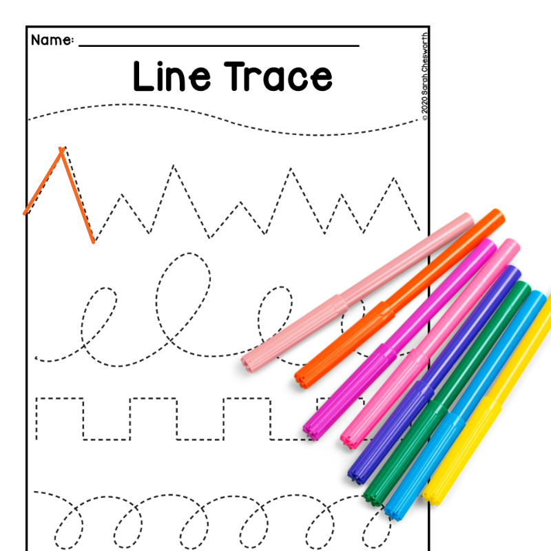 Free Printables For Preschool Lines