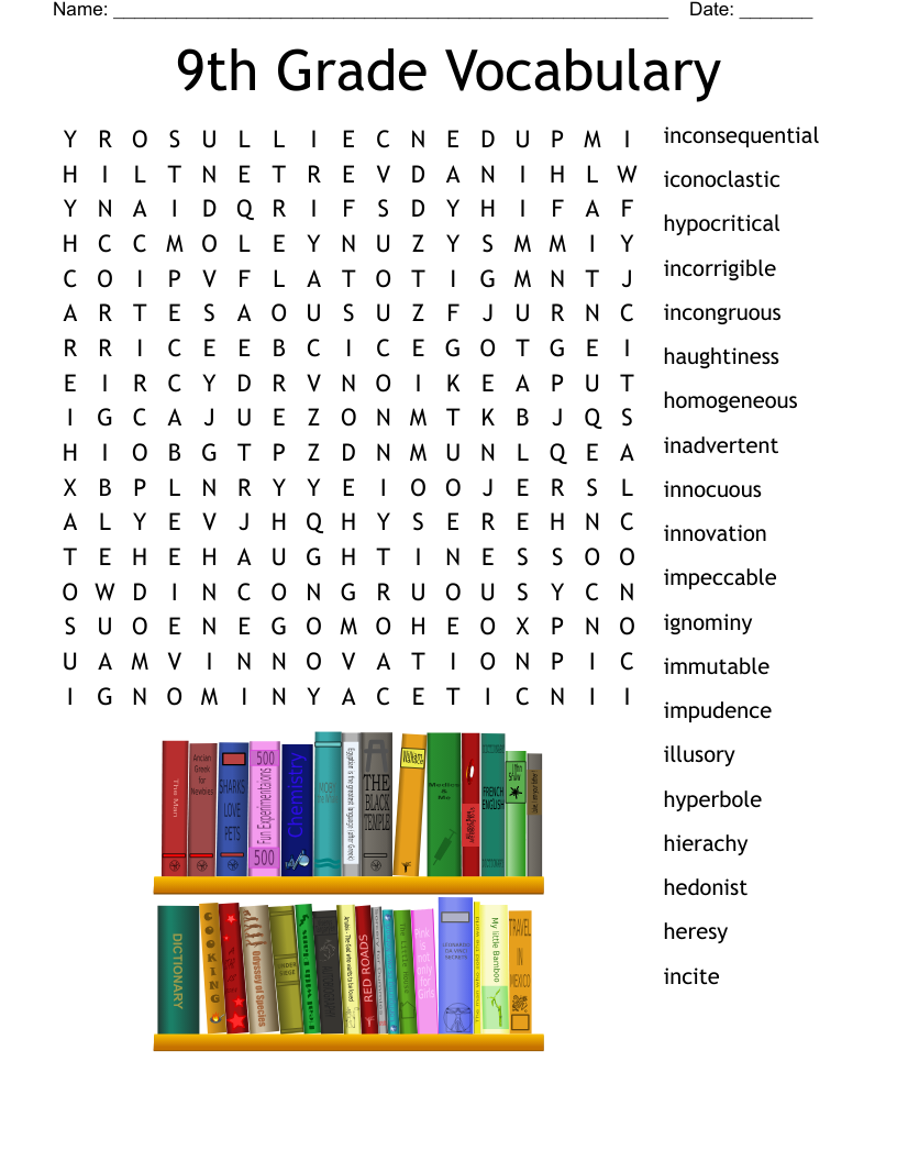 9th Grade Vocabulary Word Search WordMint 9th Grade Vocabulary Word Search WordMint