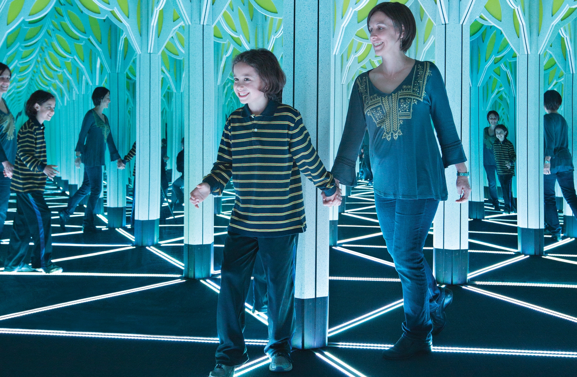 A Mirror Maze Numbers In Nature Griffin Museum Of Science And Industry