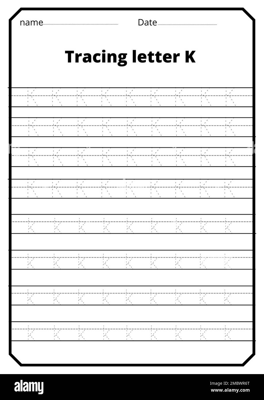 Capital Letter Alphabet Tracing Worksheets