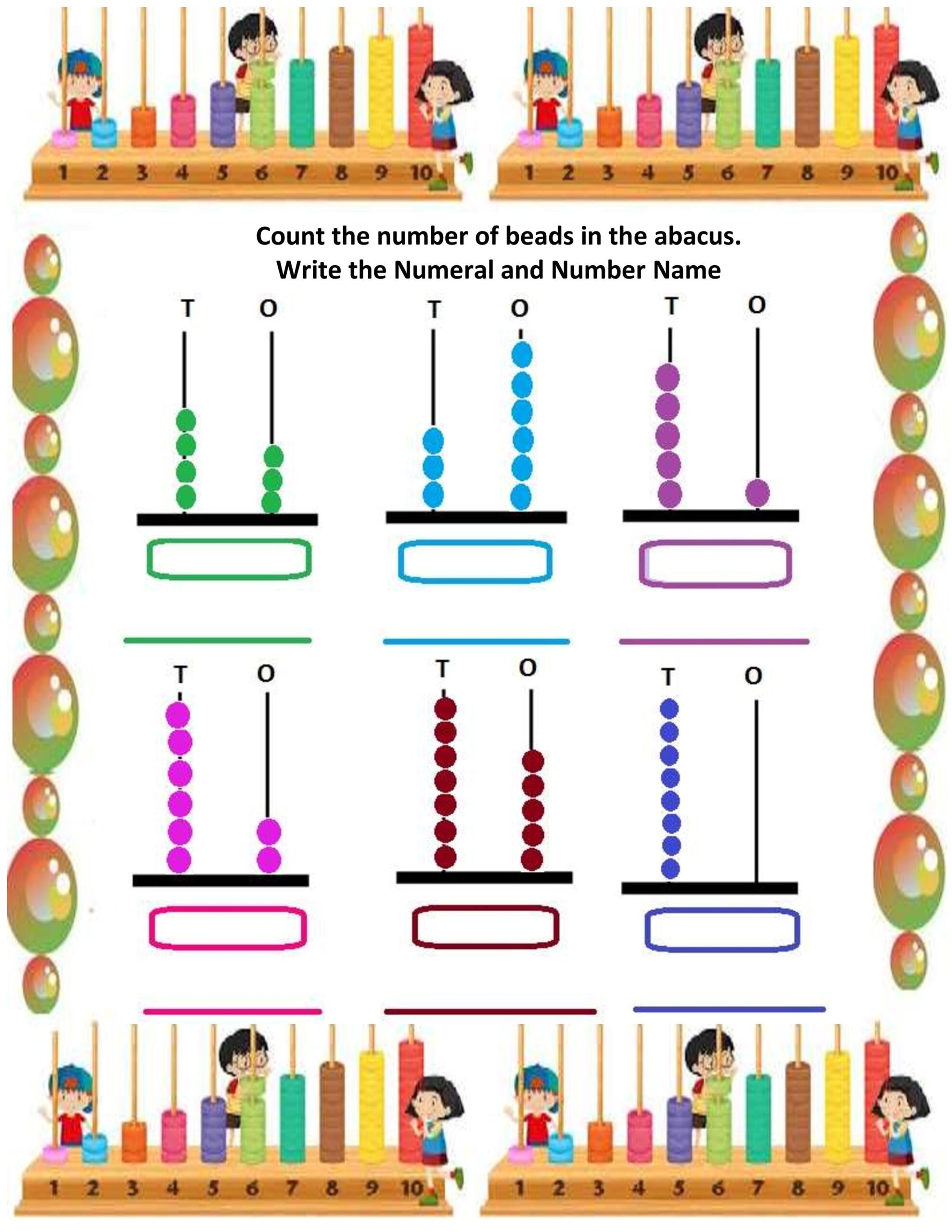Free Printable Abacus Worksheets Level 2 Free Printable Abacus Worksheets Level 2