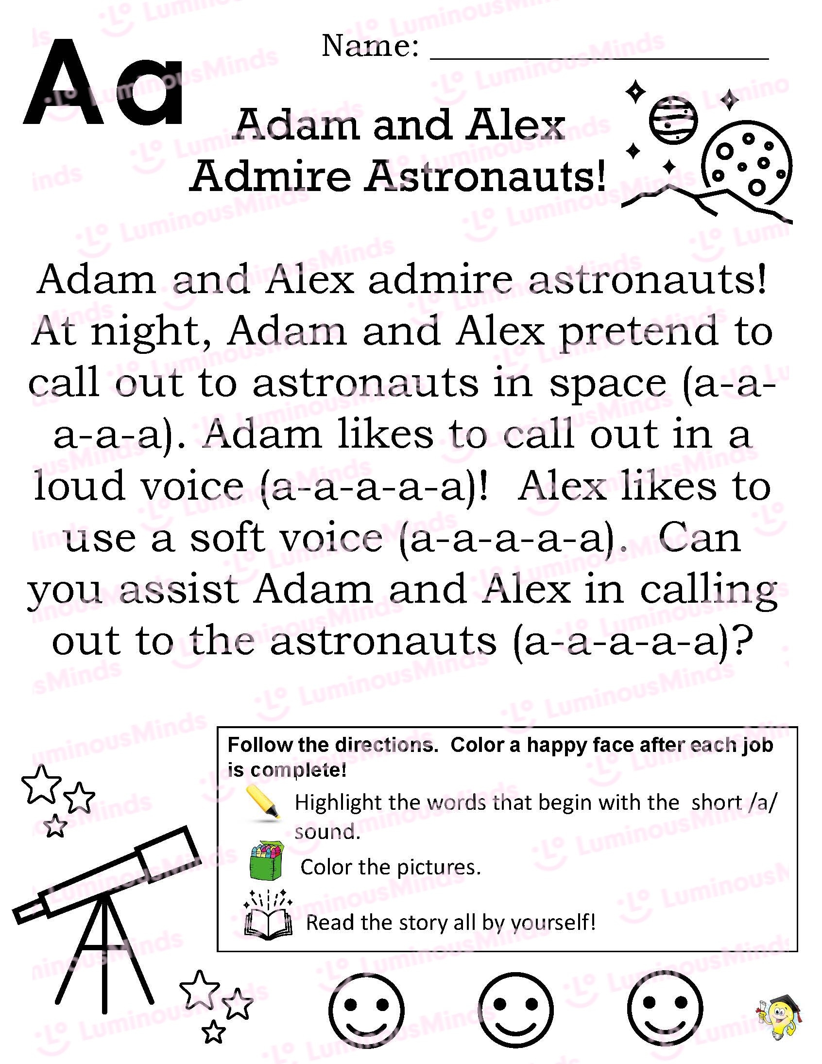 Adam And Alex Admire Astronauts Adam And Alex Admire Astronauts