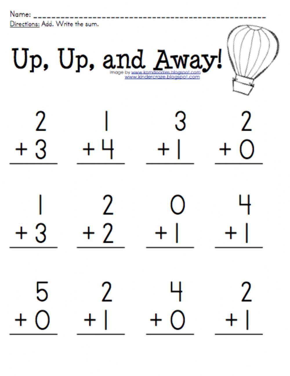Addition Within 10 Worksheet Live Worksheets Worksheets Library