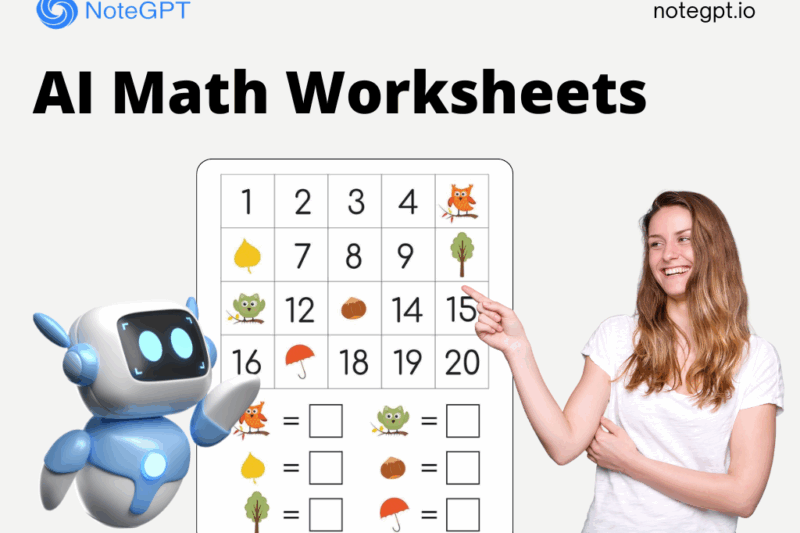 Ai Math Worksheet Generator