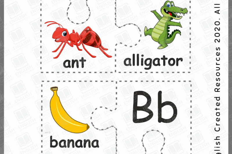 Alphabet Puzzle Worksheets