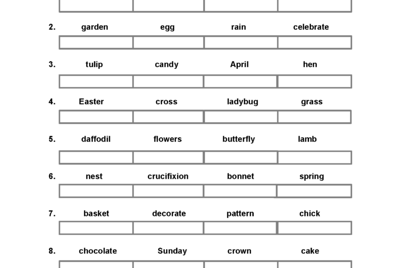 Arranging Words In Alphabetical Order Worksheet