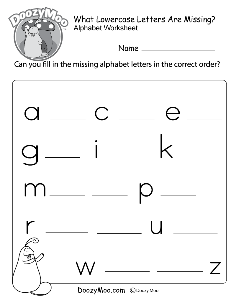 Free Letter Printable Worksheets Free Letter Printable Worksheets