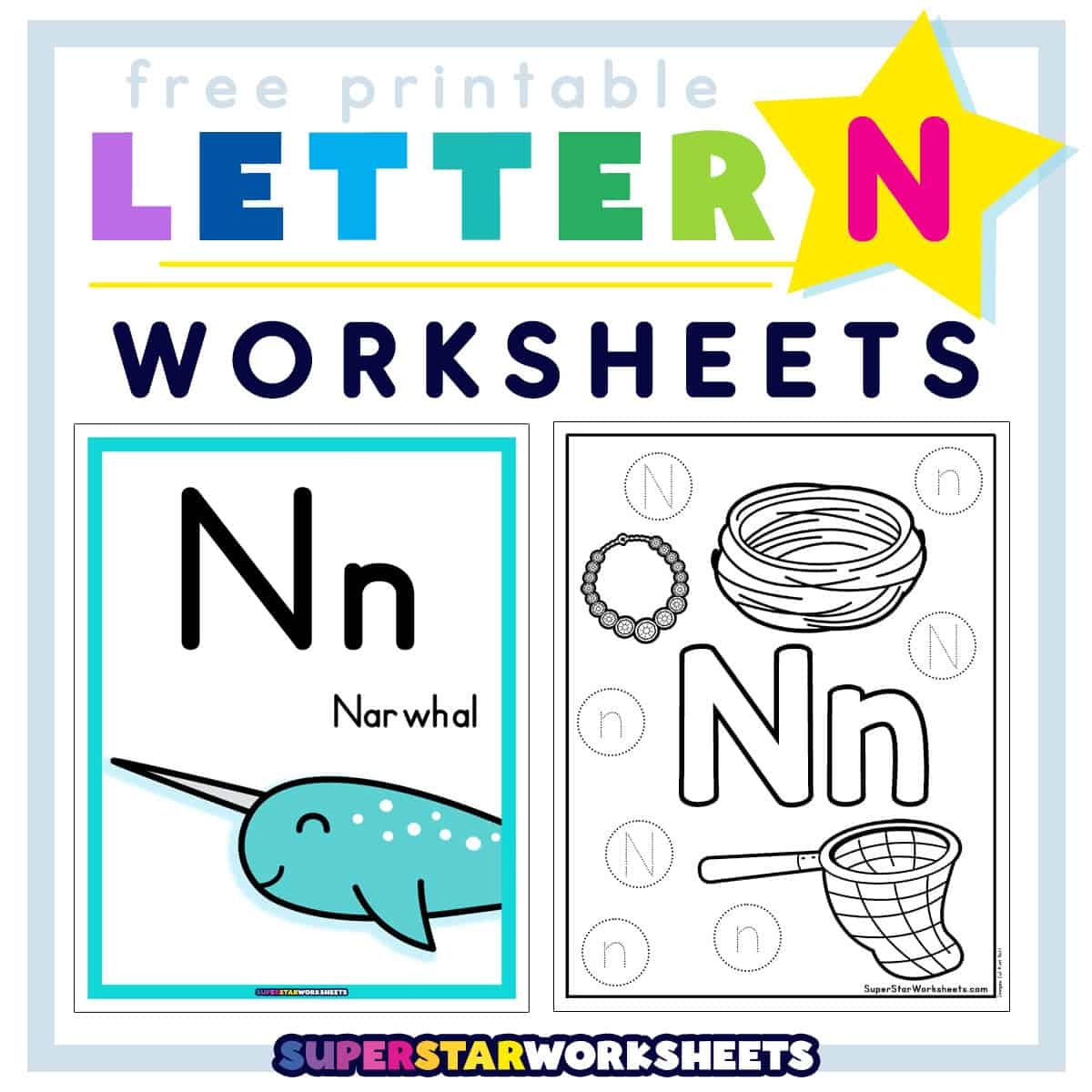 Free Printable Letter Pages For Preschoolers
