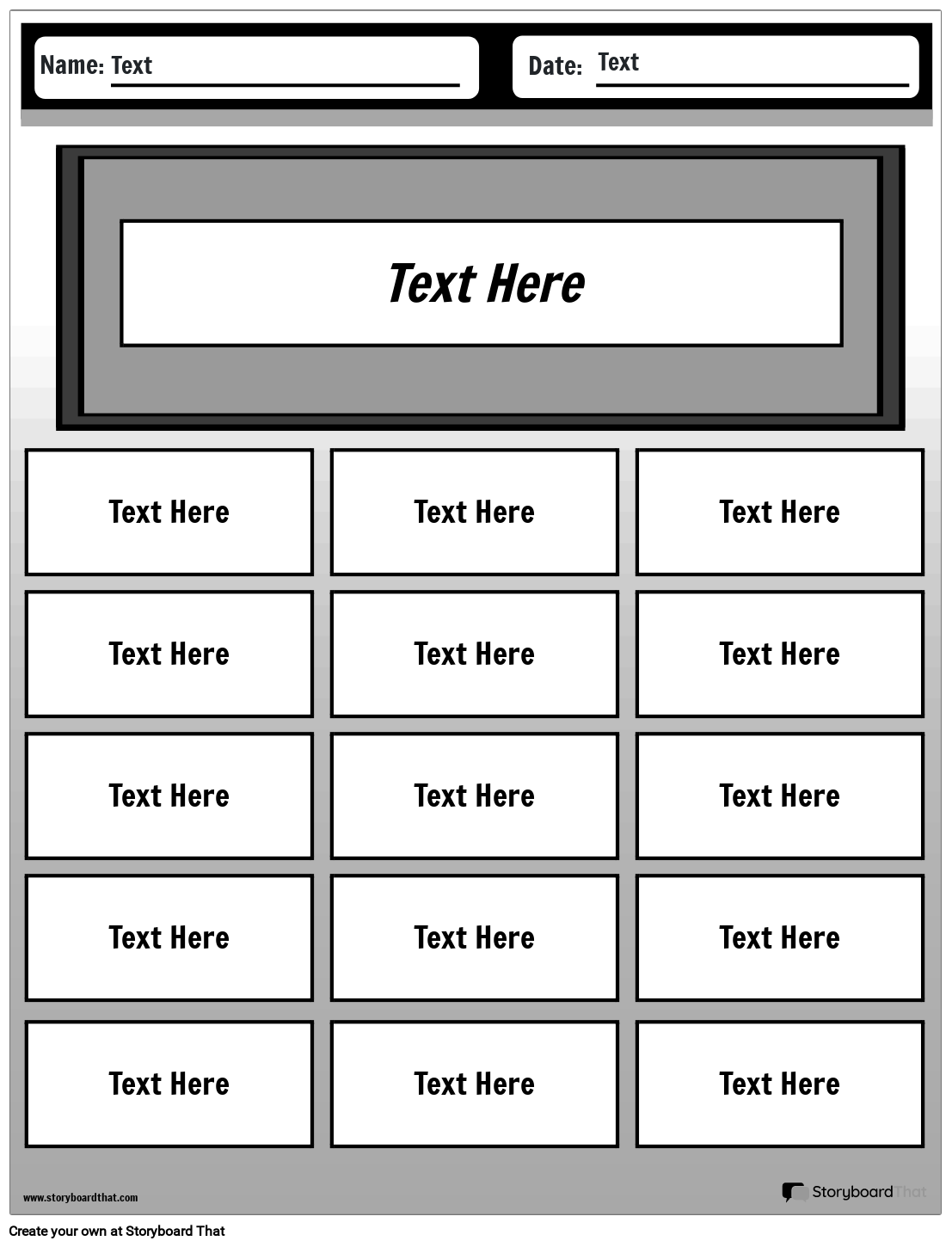Alphabetical Order Worksheets Create With Storyboard That