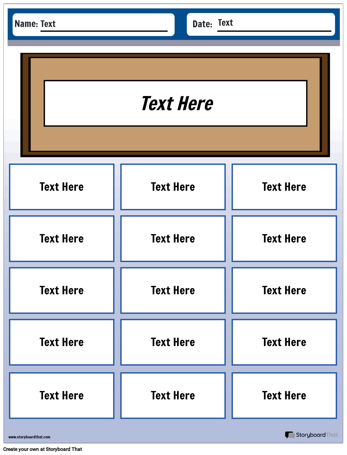 Alphabetical Order Worksheets Create With Storyboard That