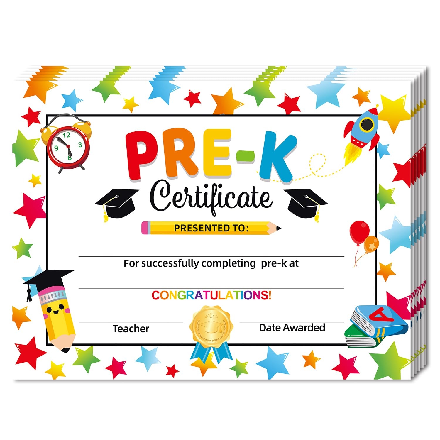 Graduation Certificate Preschool Award Printable