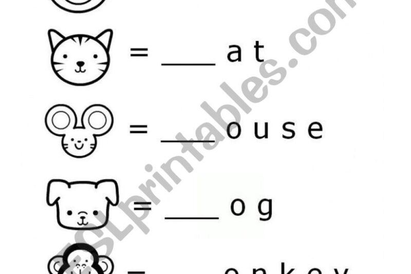 Animal Sounds Free Printable Worksheets