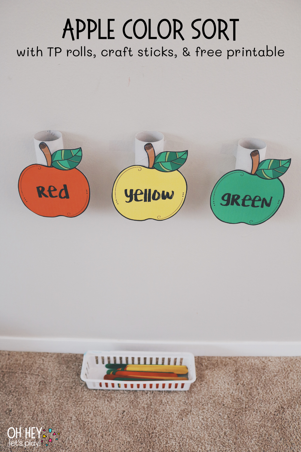 Apple Printables For Preschool