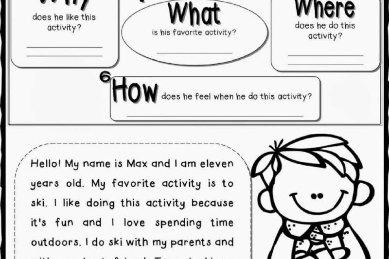 Reading Comprehension Strategie Worksheets