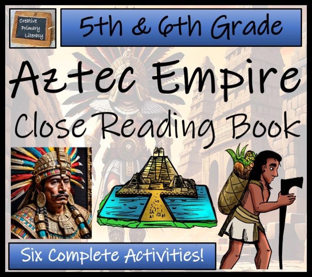 Aztec Reading Comprehension Worksheets