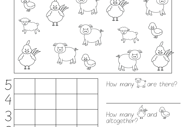 Free Printable First Grade Graphing Worksheets